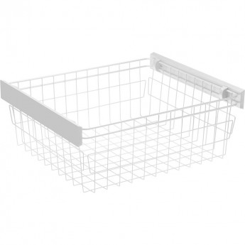 Корзина для белья SMART 800 на шариковых направляющих H45 с доводчиком, цвет белый GTV W-WKO80-VE-10 Корзина для белья SMART 800 на шариковых направляющих H45 с доводчиком, цвет белый GTV W-WKO80-VE-10