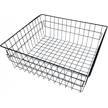 Корзина выдвижная GTV 60III (555х485х150), в модуль 600 мм, антрацит, без направляющих Корзина выдвижная GTV 60III (555х485х150), в модуль 600 мм, антрацит, без направляющих