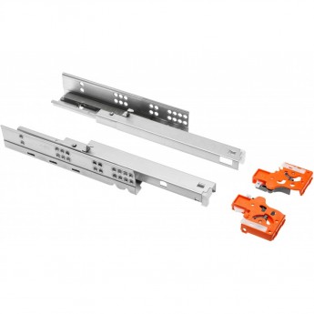 Направляющая нижнего монтажа 450 Modern Slide, полное выдвижение GTV PB-0FPO18-450 Направляющая нижнего монтажа 450 Modern Slide, полное выдвижение GTV PB-0FPO18-450