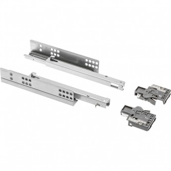 Направляющая нижнего монтажа 600 Modern Slide с доводчиком, неполное выдвижение GTV PB-GCHX-600 Направляющая нижнего монтажа 600 Modern Slide с доводчиком, неполное выдвижение GTV PB-GCHX-600