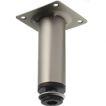 Ножка мебельная D-100, цвет сатин GTV NM-BD-100-02 Ножка мебельная D-100, цвет сатин GTV NM-BD-100-02