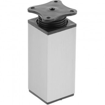 Ножка мебельная квадратная DAKP-27, цвет инокс GTV NM-DAK27-080-06 Ножка мебельная квадратная DAKP-27, цвет инокс GTV NM-DAK27-080-06