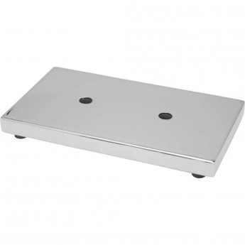 Ножка Modern 926 прямоугольная низкая, цвет хром GTV NM-MDN926-01 Ножка Modern 926 прямоугольная низкая, цвет хром GTV NM-MDN926-01