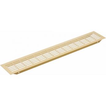 Решетка вентиляционная GTV 480х80 мм, золото Решетка вентиляционная GTV 480х80 мм, золото