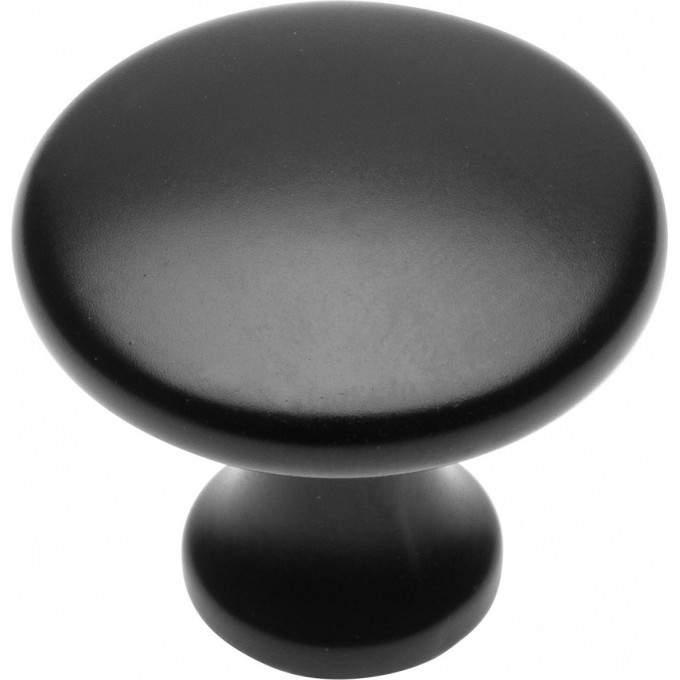 Ручка-кнопка UDINE, черный матовый GTV GZ-UDINE-1-20M (комплект 6 шт) GZ-UDINE-1-20M-K Ручка-кнопка UDINE, черный матовый GTV GZ-UDINE-1-20M (комплект 6 шт) GZ-UDINE-1-20M-K