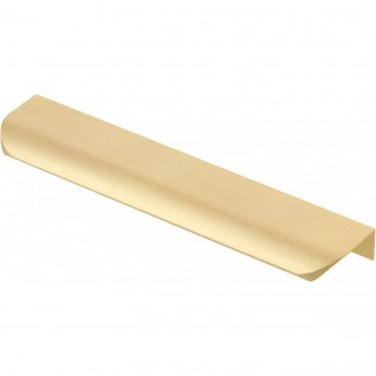 Ручка мебельная алюминиевая GTV HEXA 160мм/190мм, светлое брашированное золото Ручка мебельная алюминиевая GTV HEXA 160мм/190мм, светлое брашированное золото