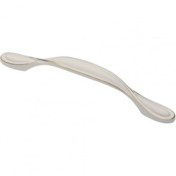 Ручка ROYAL5 128 белый/золото GTV UZ-ROYAL5-128-10-03 (комплект 6 шт) Ручка ROYAL5 128 белый/золото GTV UZ-ROYAL5-128-10-03 (комплект 6 шт)