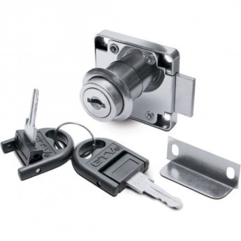 Замок Z-138 со складным ключом, стальной механизм GTV ZZ-ZN-138-01 (комплект 3 шт)